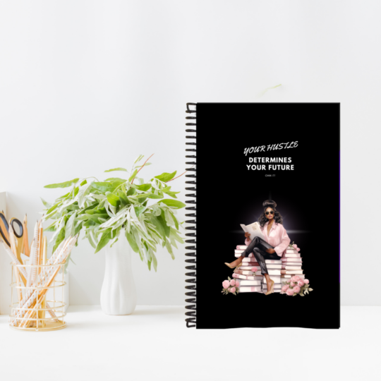 Your Hustle Determines Your Future Spiral Notebook