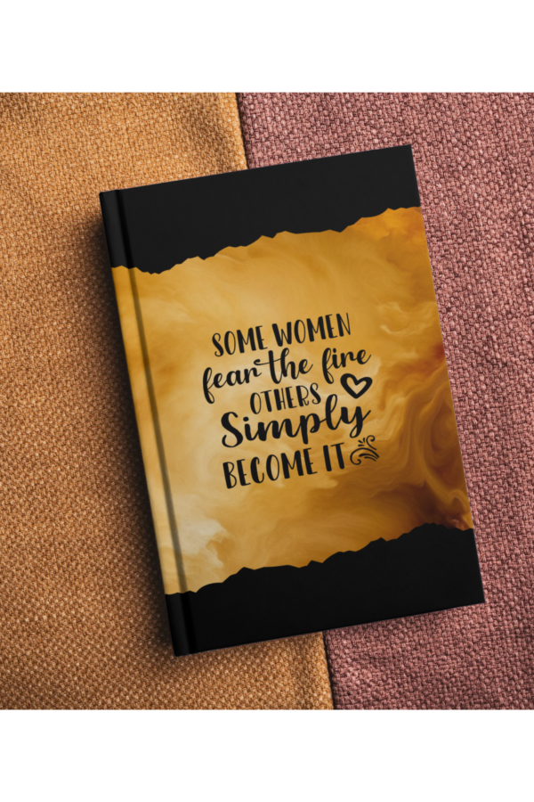 Hard Cover Fear the Fire Journal - Image 2